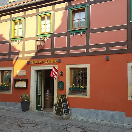 Gasthaus& Zum Roten Haus Мини-отель Бад-Шандау